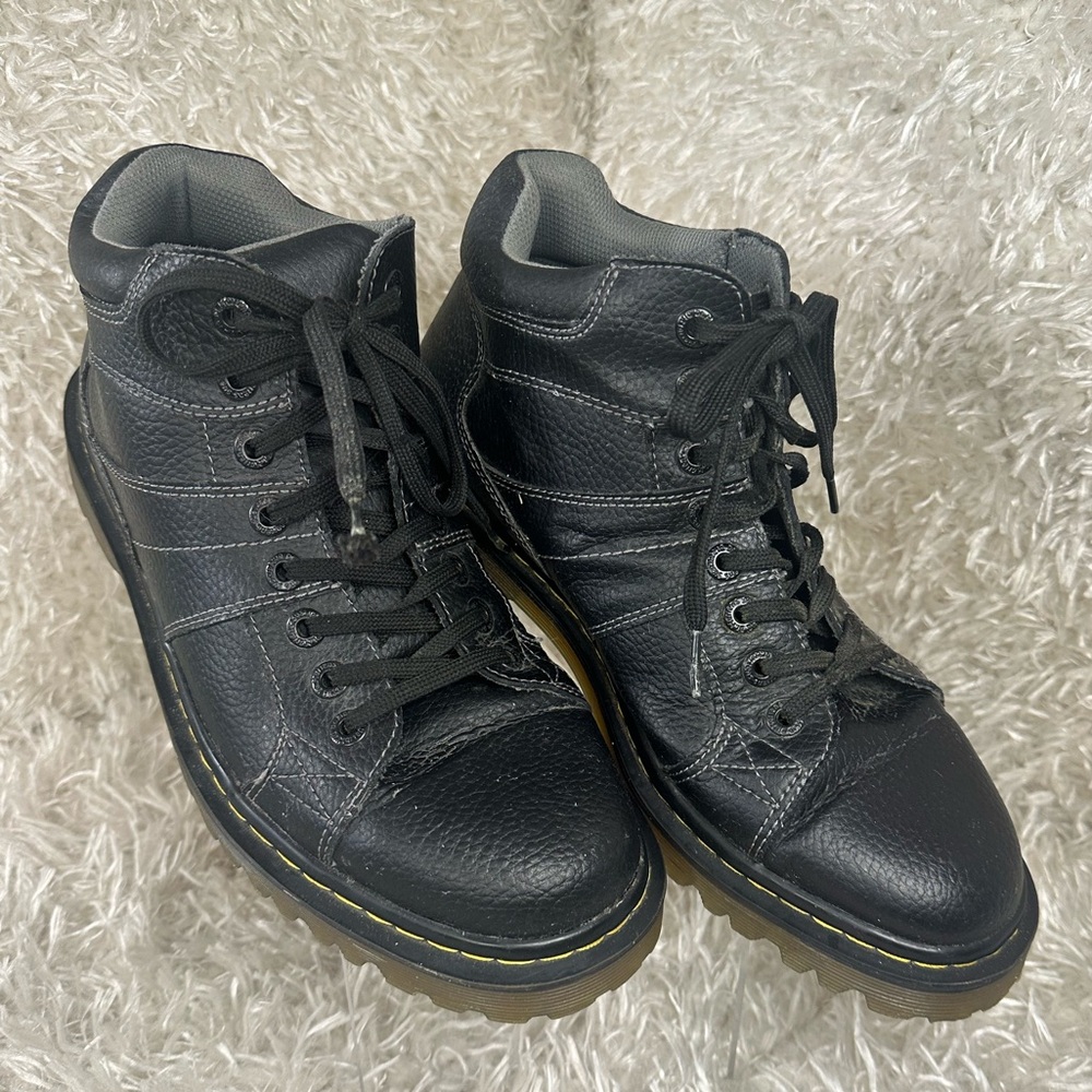 Dr Marten Harrisland Black Work Boots Men’s Size 11